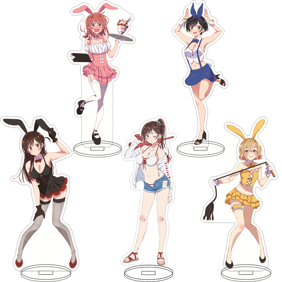 Figma Stand Set - 16CM Anime Figure Rent A Girlfriend‌