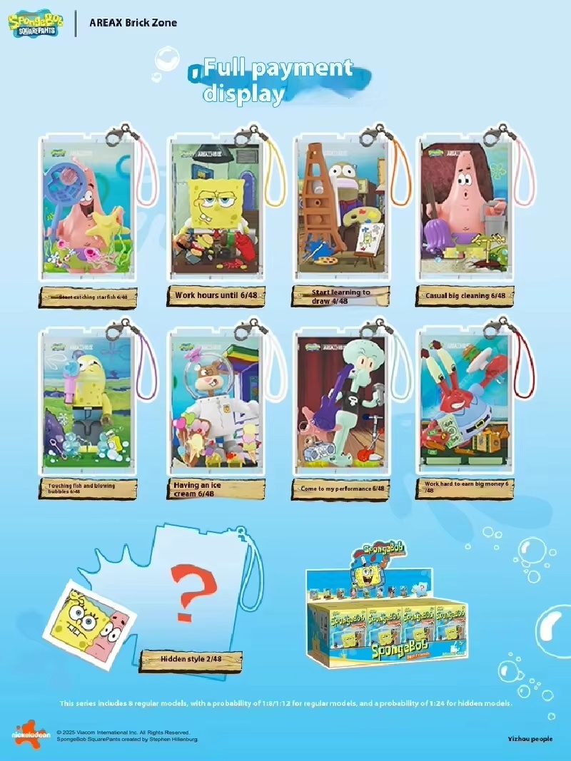 AREAX Genuine SpongeBob Bikini - Building Block Mini recension och pris