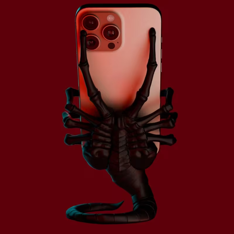 Creative Alien Facehugger Phon - Action Figure Stand recension och pris