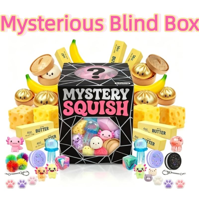 100styles Squishy Squeeze Fidg - Mystery Box Blind Bag recension och pris