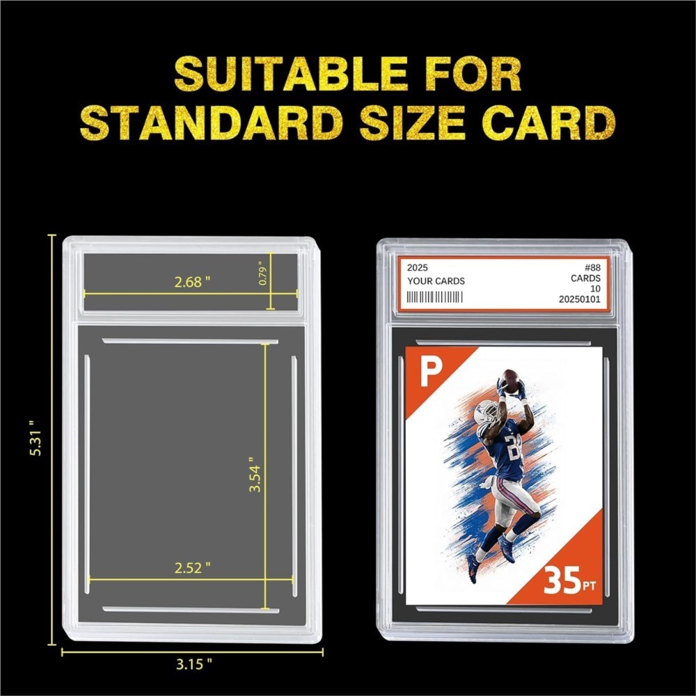 Graded Card Slab Acrylic Card  - Graded Card Display recension och pris