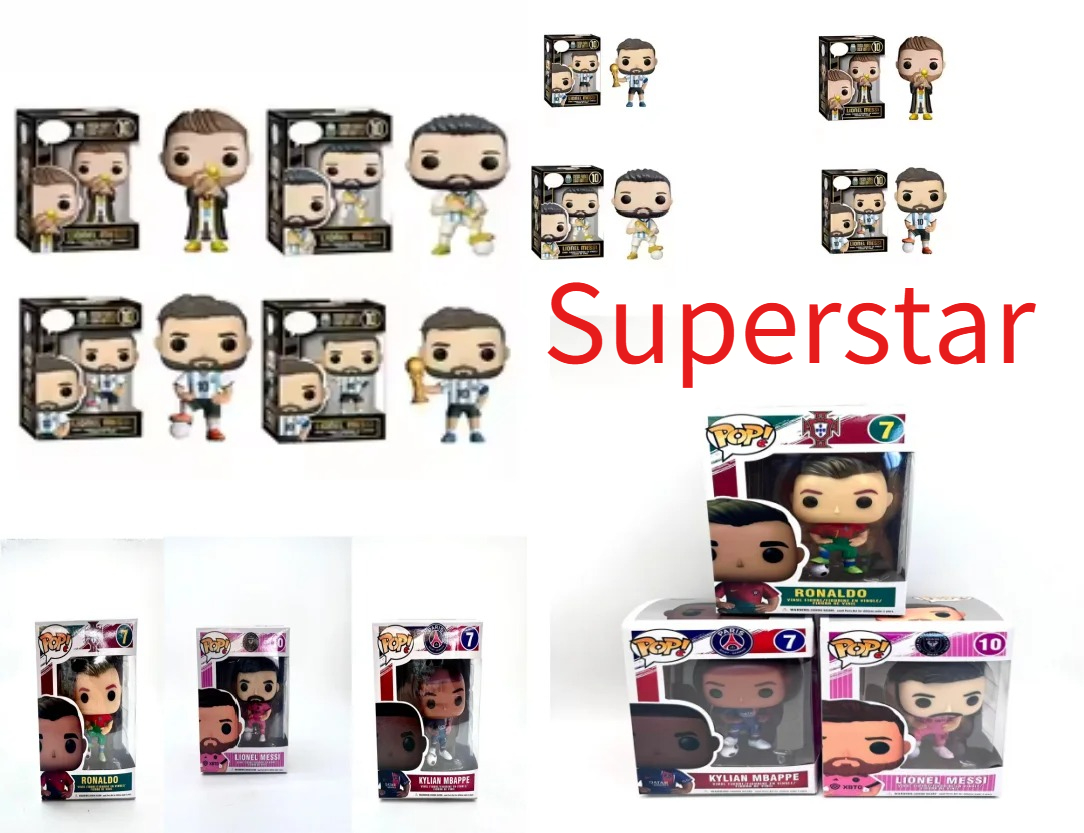2026 new POP figures Messi, Cr - Vinyl Figure Blank recension och pris