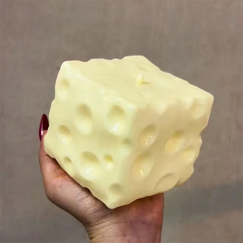 *-*Jumbo Cheese Cube Stress Ba - Fidget Cube Original recension och pris