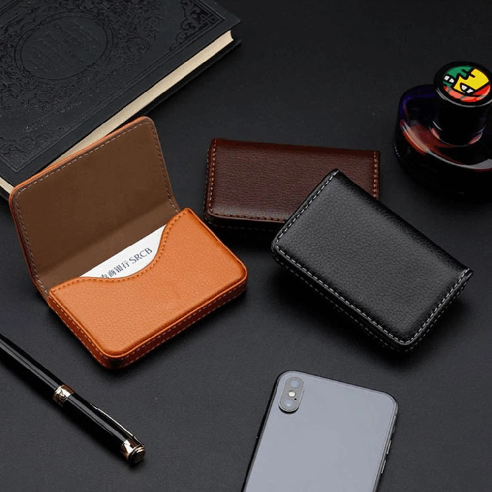 Sized Stitched PU Leather Cred - Card Top Loader recension och pris