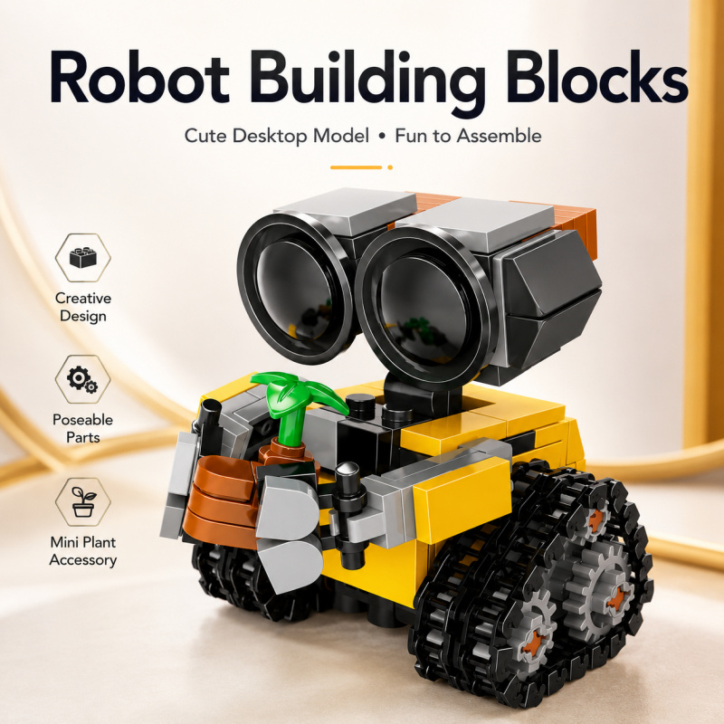 Mini Robot Building Blocks Set - Building Block Mini recension och pris