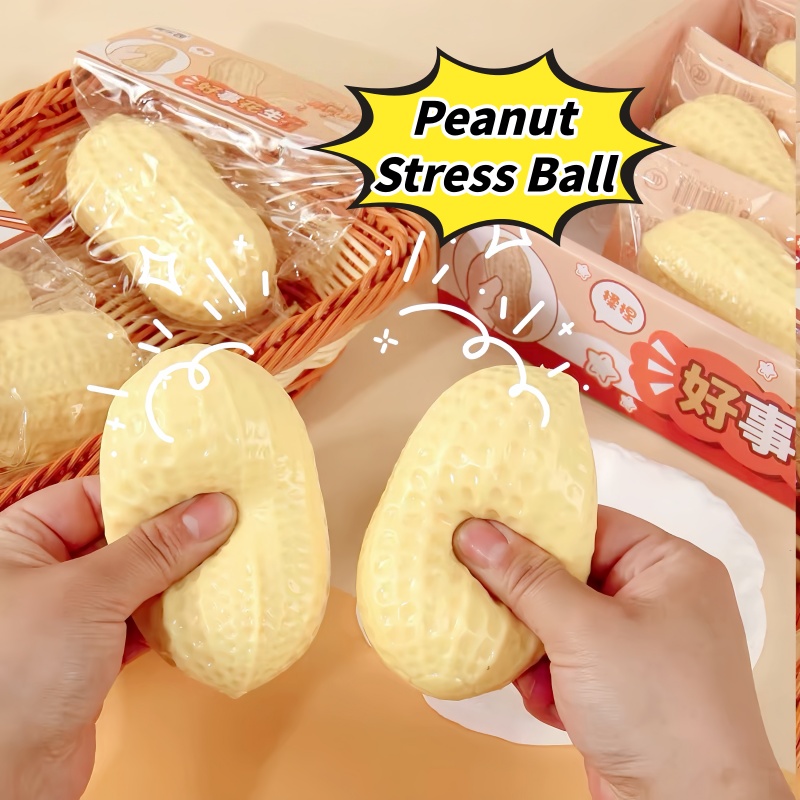 In Stock Peanut Stress Ball Cr - Vinyl Figure Blank recension och pris