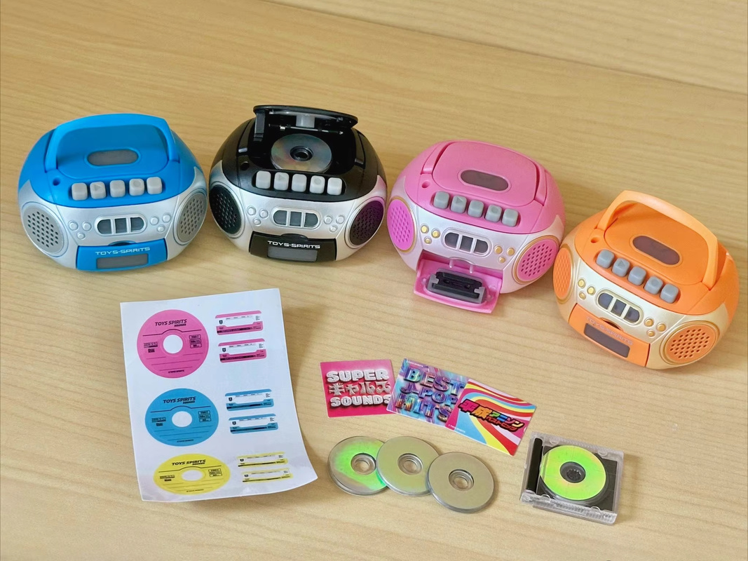 TOYS SPIRITS Retro Oval Record - Capsule Toy Gashapon recension och pris