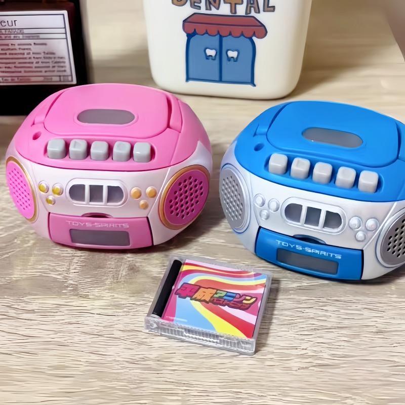 TOYS SPIRITS Retro Oval Record - Capsule Toy Gashapon recension och pris