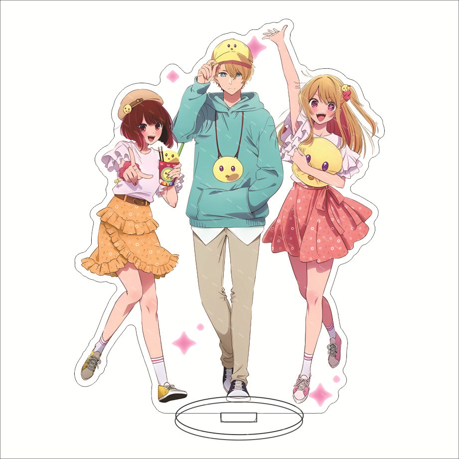 16CM Anime Figure Oshi no Ko H - Figma Stand Set recension och pris