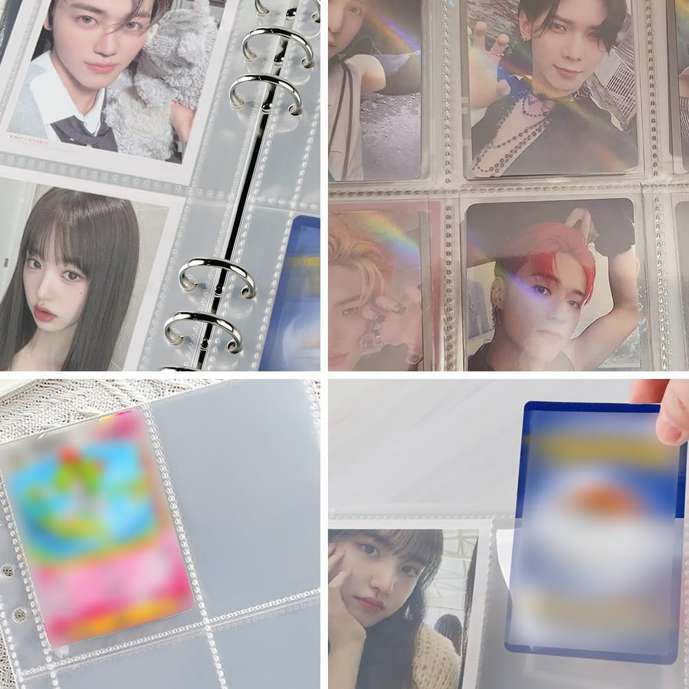 4 Pockets Photo Card Sleeves B - Pokemon Binder Card recension och pris