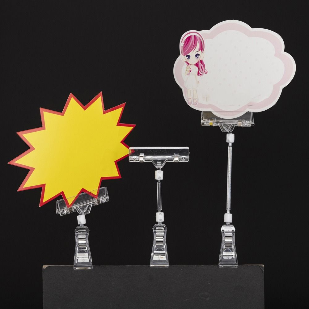 Transparent Photo Clip Desktop - Pop Display Shelf recension och pris