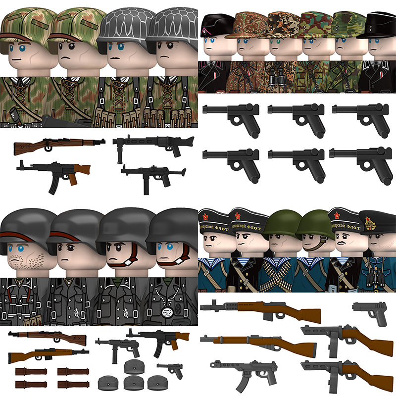 WW2 Military German North Afri - Lego Minifigure Holder recension och pris