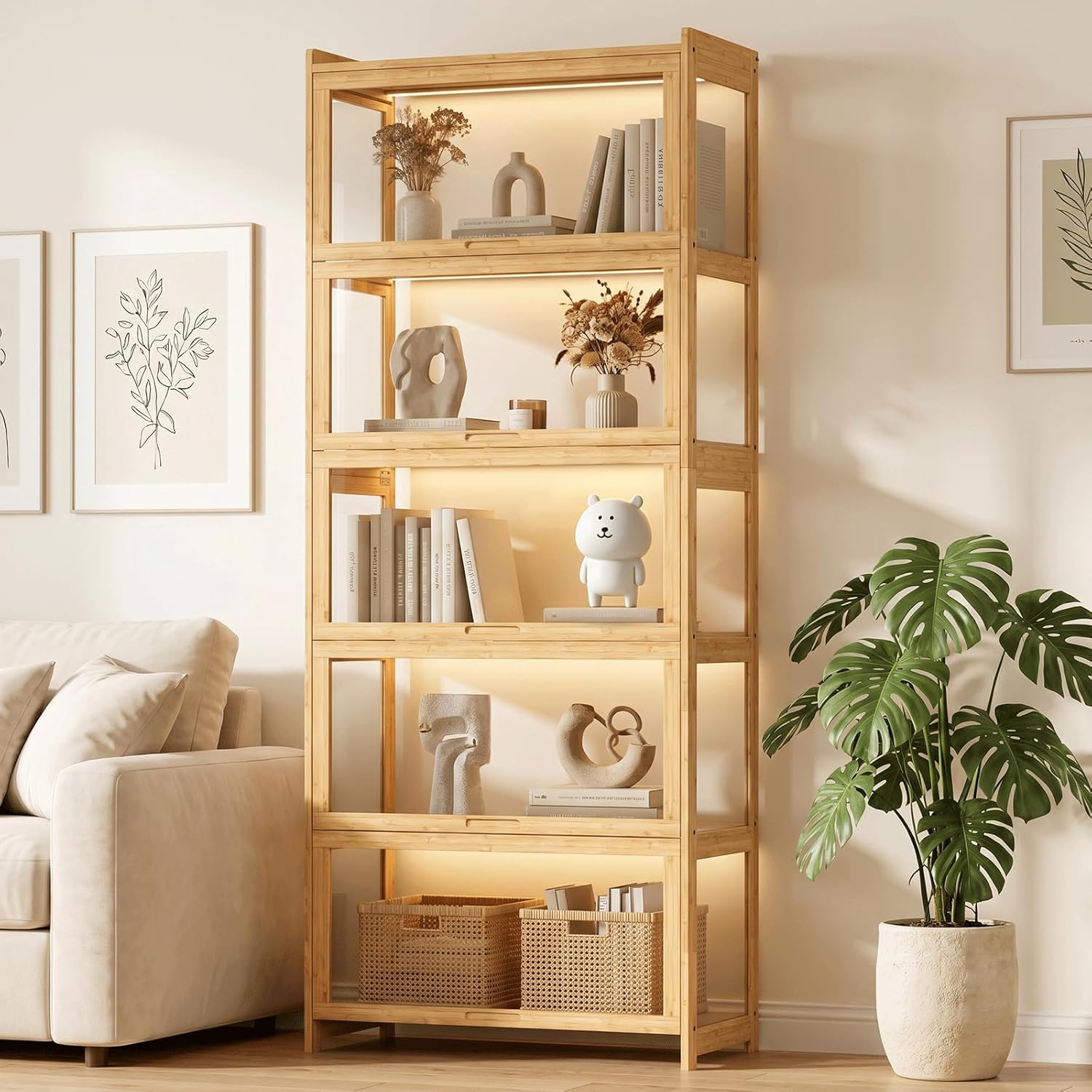 Display Cabinet with Acrylic D - Display Case Acrylic recension och pris