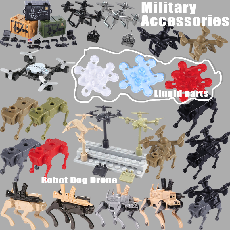 WW2 Military Accessories UAV R - Lego Minifigure Holder recension och pris