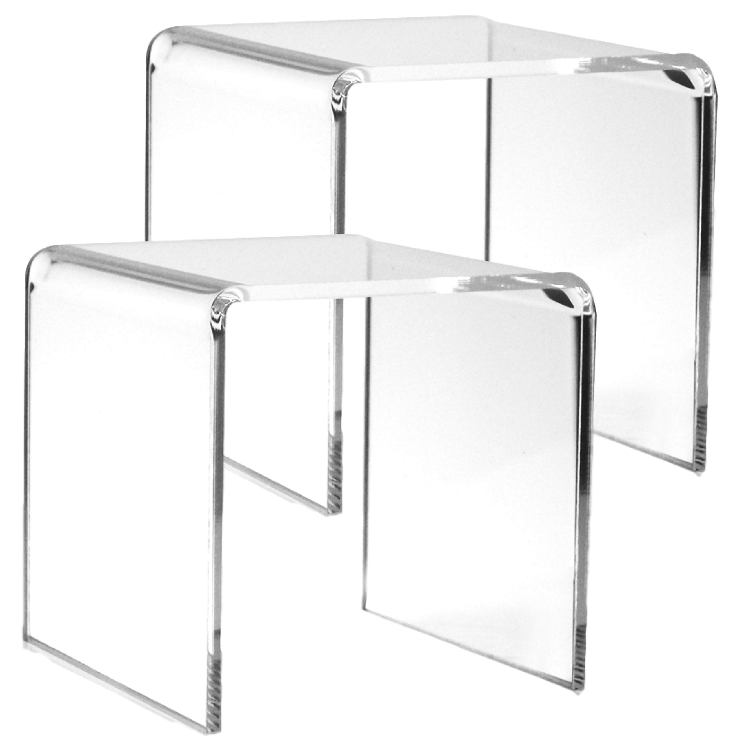 Acrylic Display Risers Stand,C - Pop Display Shelf recension och pris