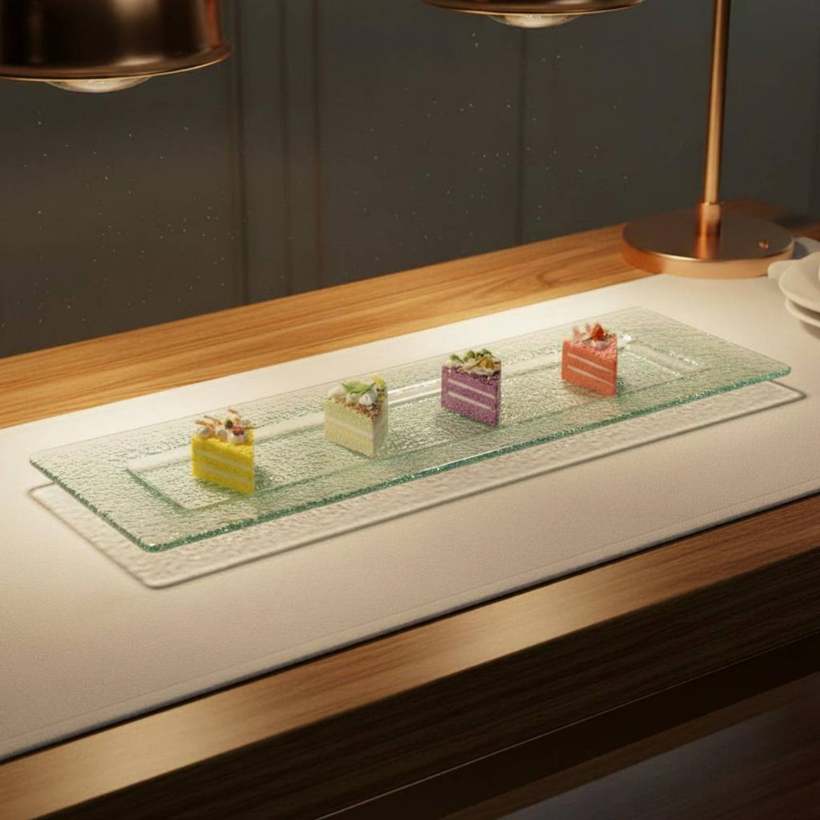 3-Tier Serving Stand Multifunc - Display Risers Set recension och pris