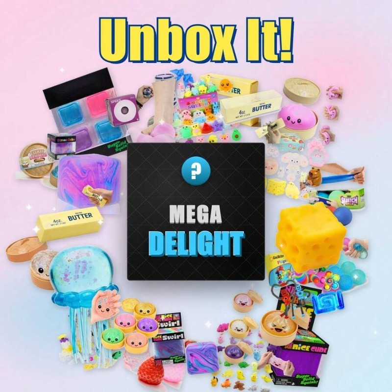 Fidget Cute Stress Relief Toys - Mystery Box Blind Bag recension och pris