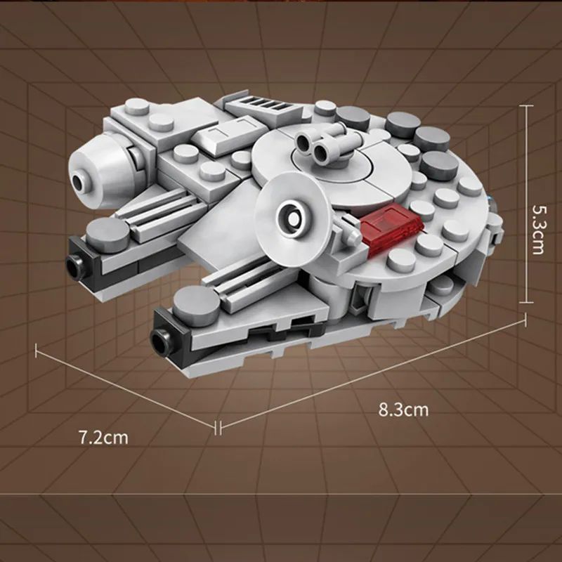 Classic Star Fighter Plane Air - Building Block Mini recension och pris