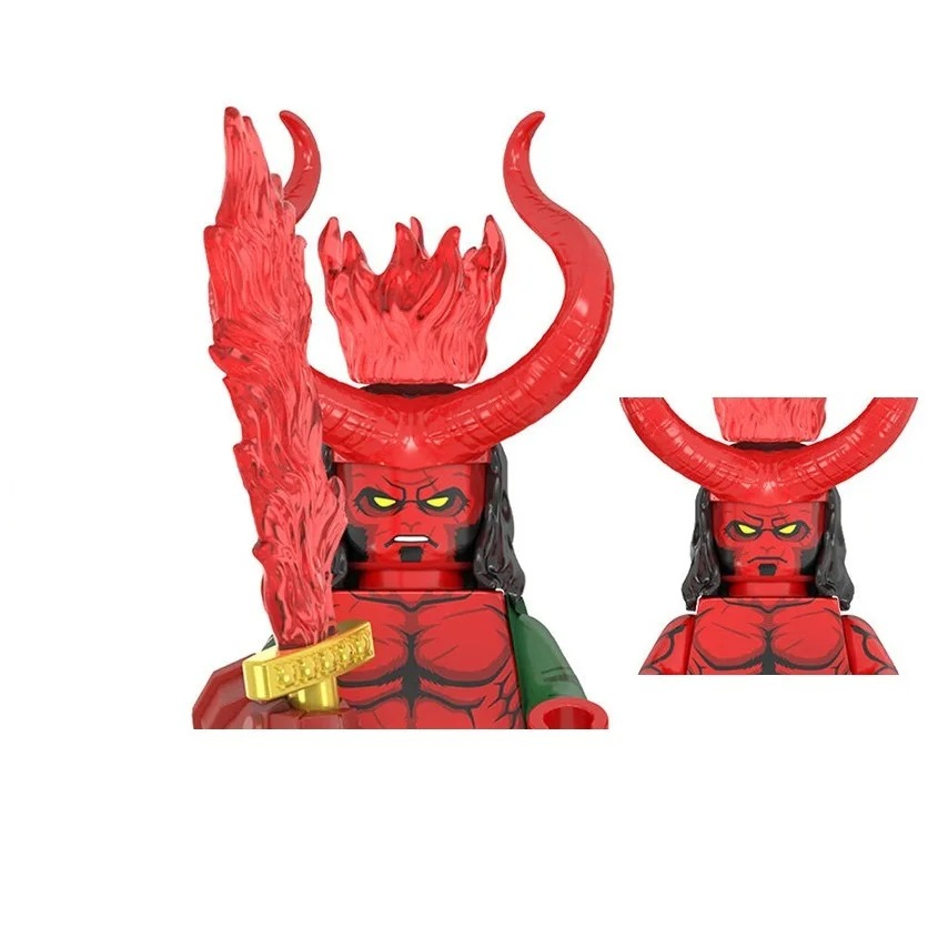 WM2422 WM2421 Hellboy Building - Building Block Mini recension och pris