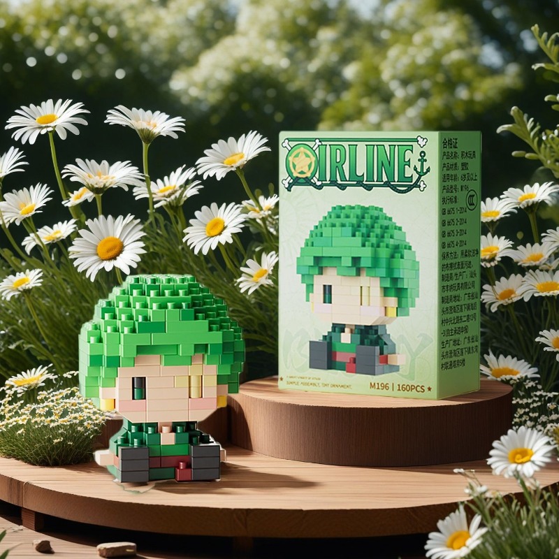 New ONE PIECE Sun God Nika Luf - Building Block Mini recension och pris