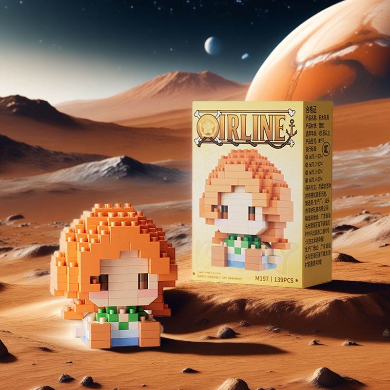 New ONE PIECE Sun God Nika Luf - Building Block Mini recension och pris