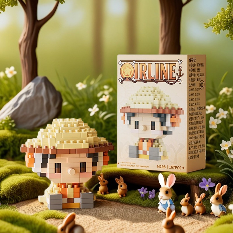New ONE PIECE Sun God Nika Luf - Building Block Mini recension och pris