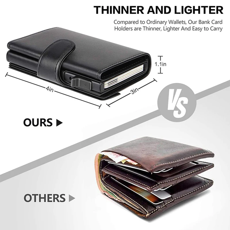 Rfid Business Card Holder Cred - Card Top Loader recension och pris