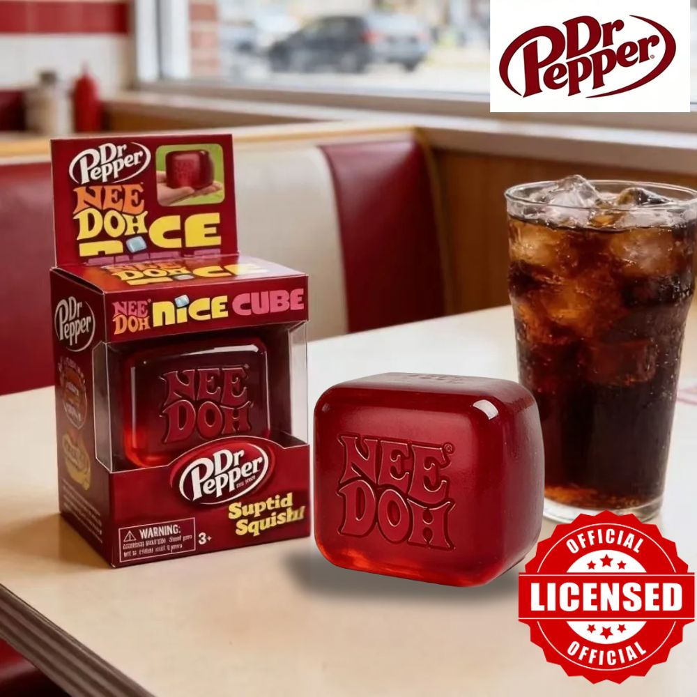 Dr Pepper x NeeDoh Nice Cube S - Fidget Cube Original recension och pris