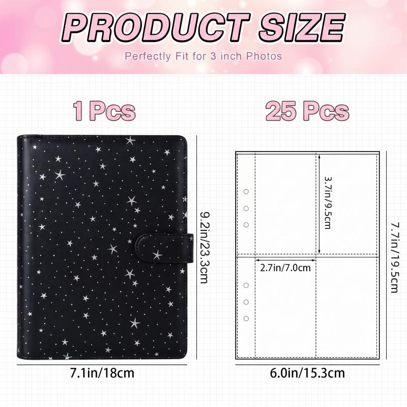 A5 6‑Ring Loose‑Leaf Photocard - Trading Card Binder recension och pris