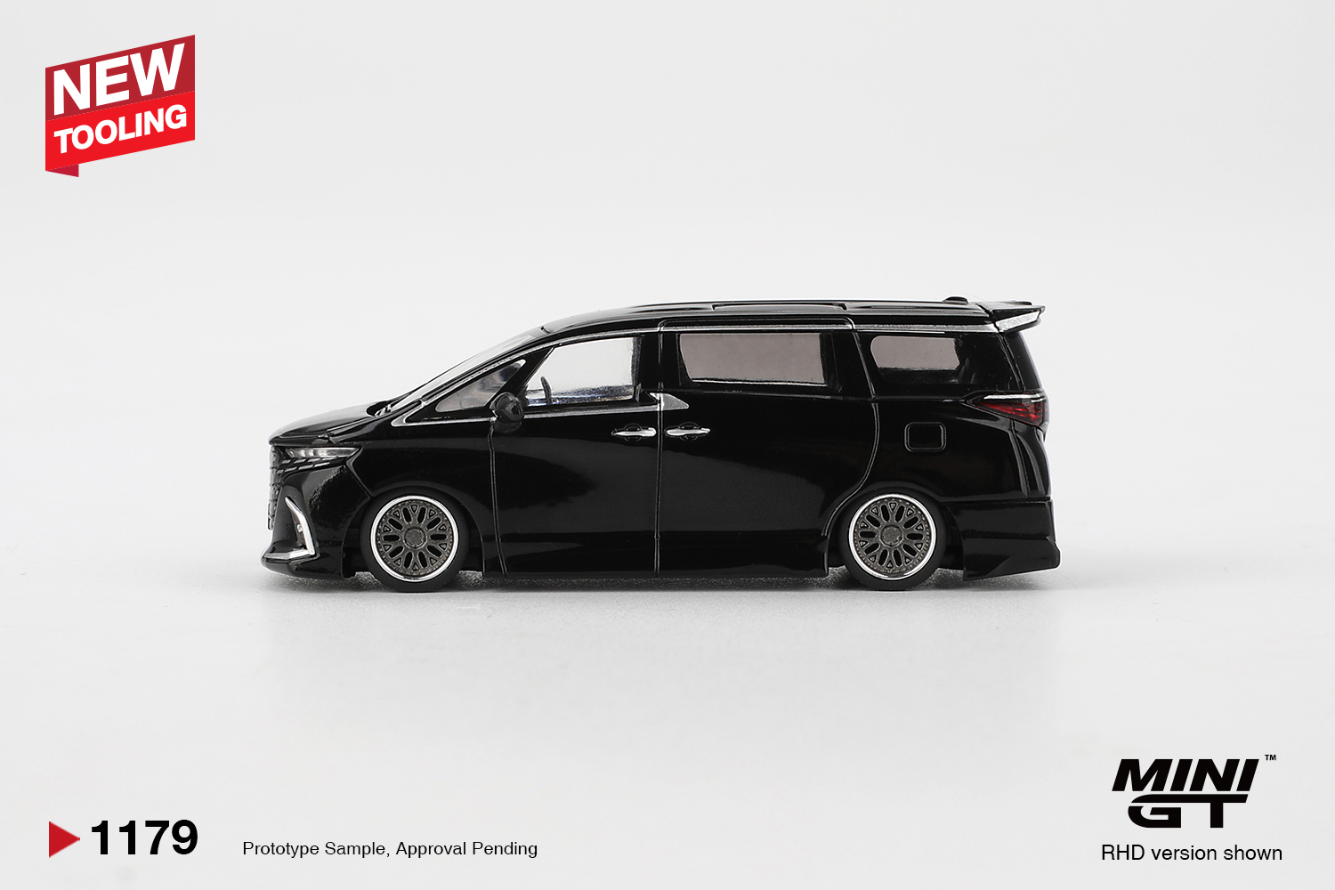 MINIGT 1/64 Toyota Alphard Vel - Die Cast Car 1 64 recension och pris