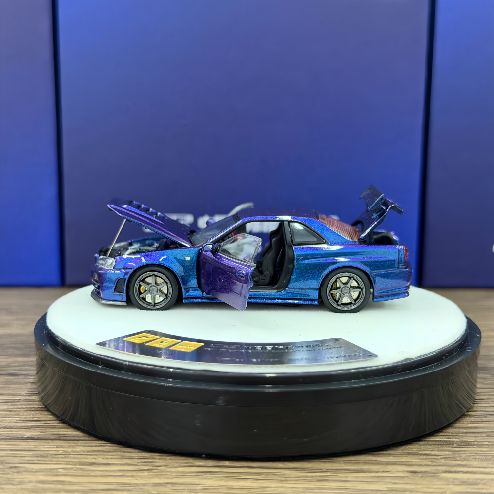 PGM 1:64 Liberty Walk GTR R34  - Die Cast Car 1 64 recension och pris