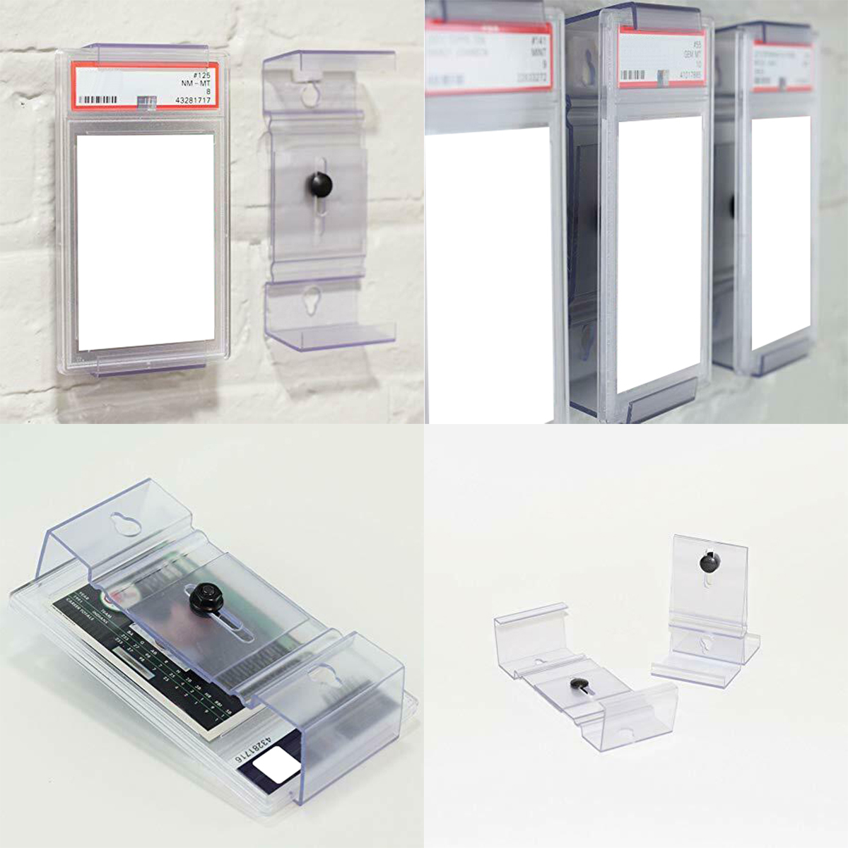 Wall Mount Tabletop Trading Ca - Graded Card Display recension och pris