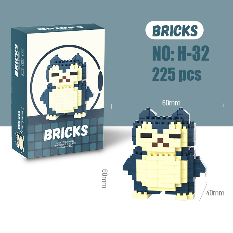 Pokemon Micro Building Blocks  - Building Block Mini recension och pris