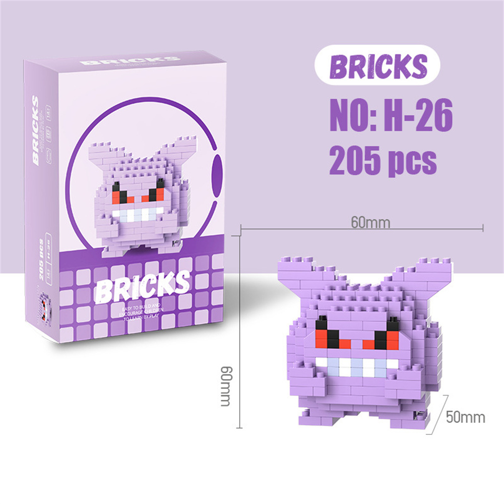 Pokemon Micro Building Blocks  - Building Block Mini recension och pris