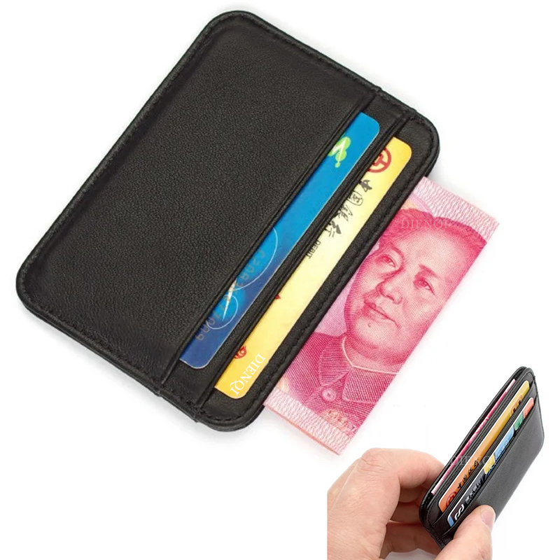 Genuine Leather Visit Card Hol - Card Top Loader recension och pris