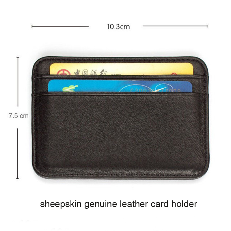 Genuine Leather Visit Card Hol - Card Top Loader recension och pris