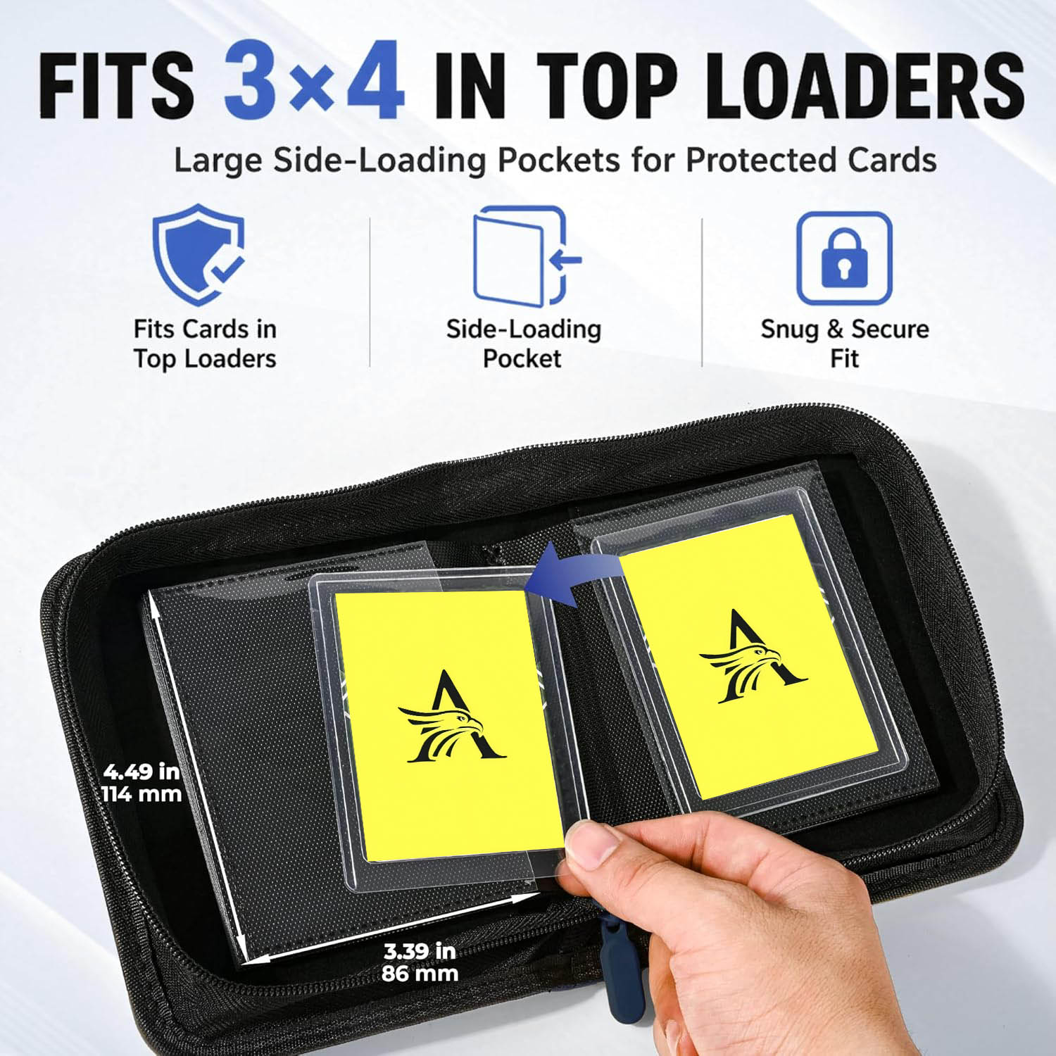 Top Loader Binder, 1 Pocket Ho - Pokemon Binder Card recension och pris