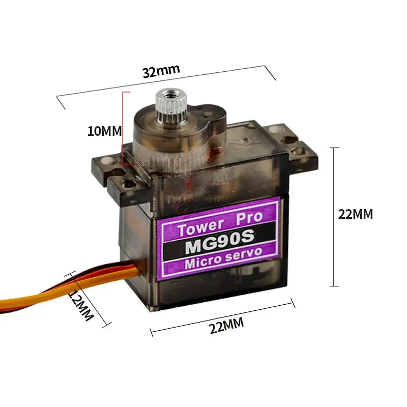 SG90/MG90S 9G Micro Digital Se - Model Airplane Plastic recension och pris