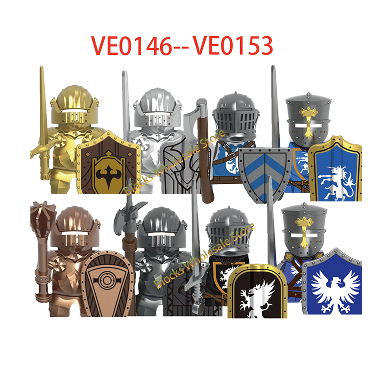 Medieval Castle Soldier Action - Lego Minifigure Holder recension och pris