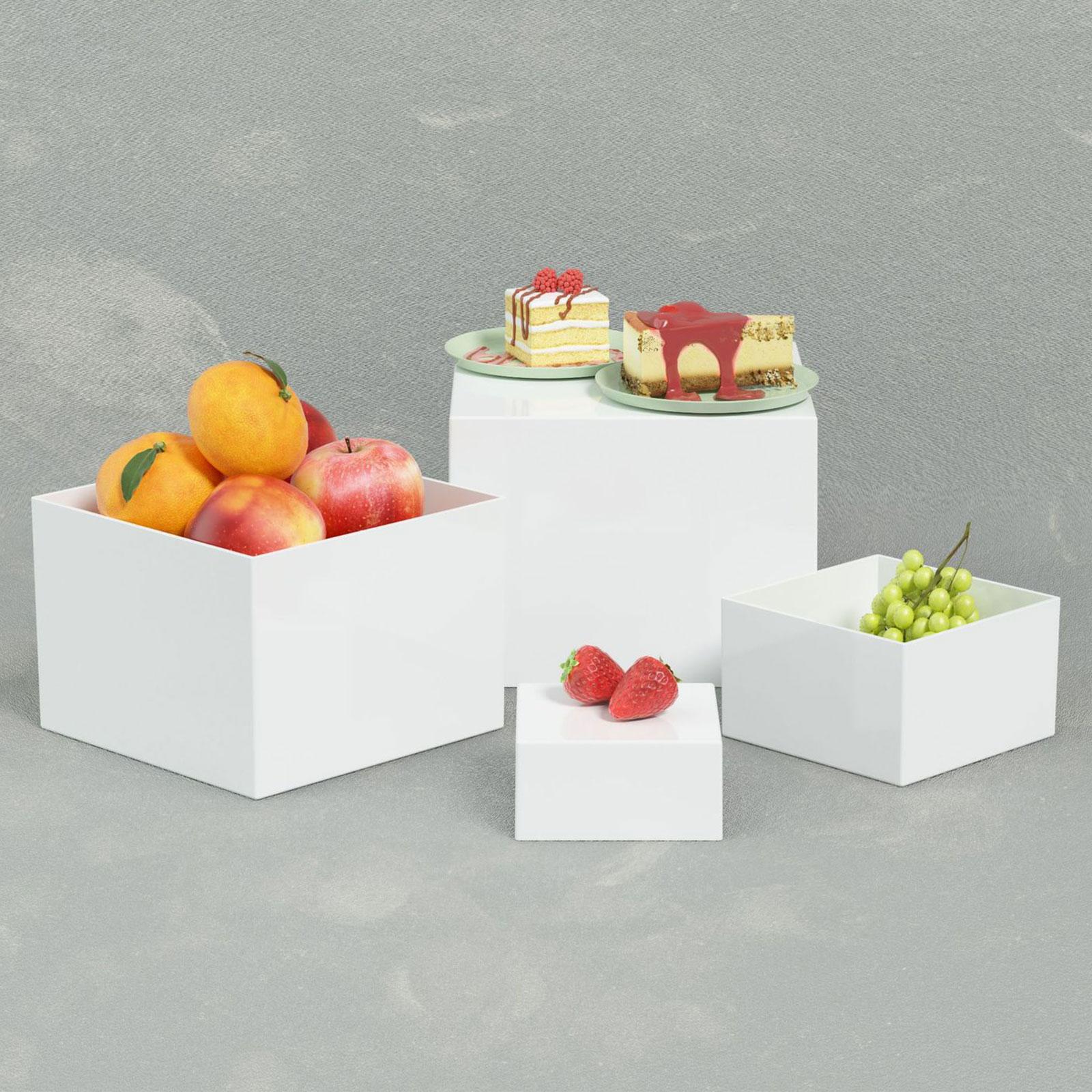 TQH 7Pcs Buffet Riser Dessert  - Display Risers Set recension och pris