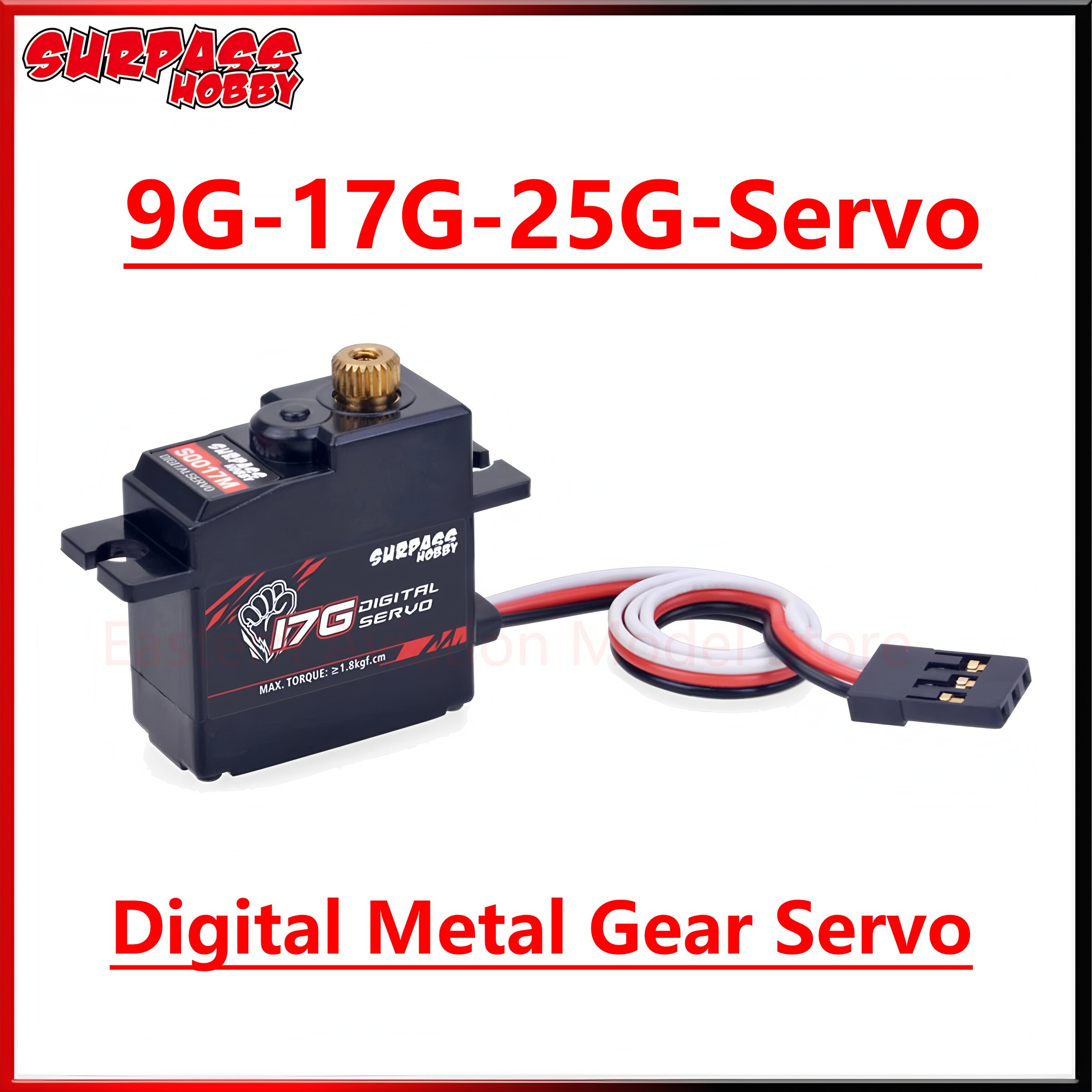 Surpass Hobby S009M 9G S0017M  - Model Airplane Plastic recension och pris