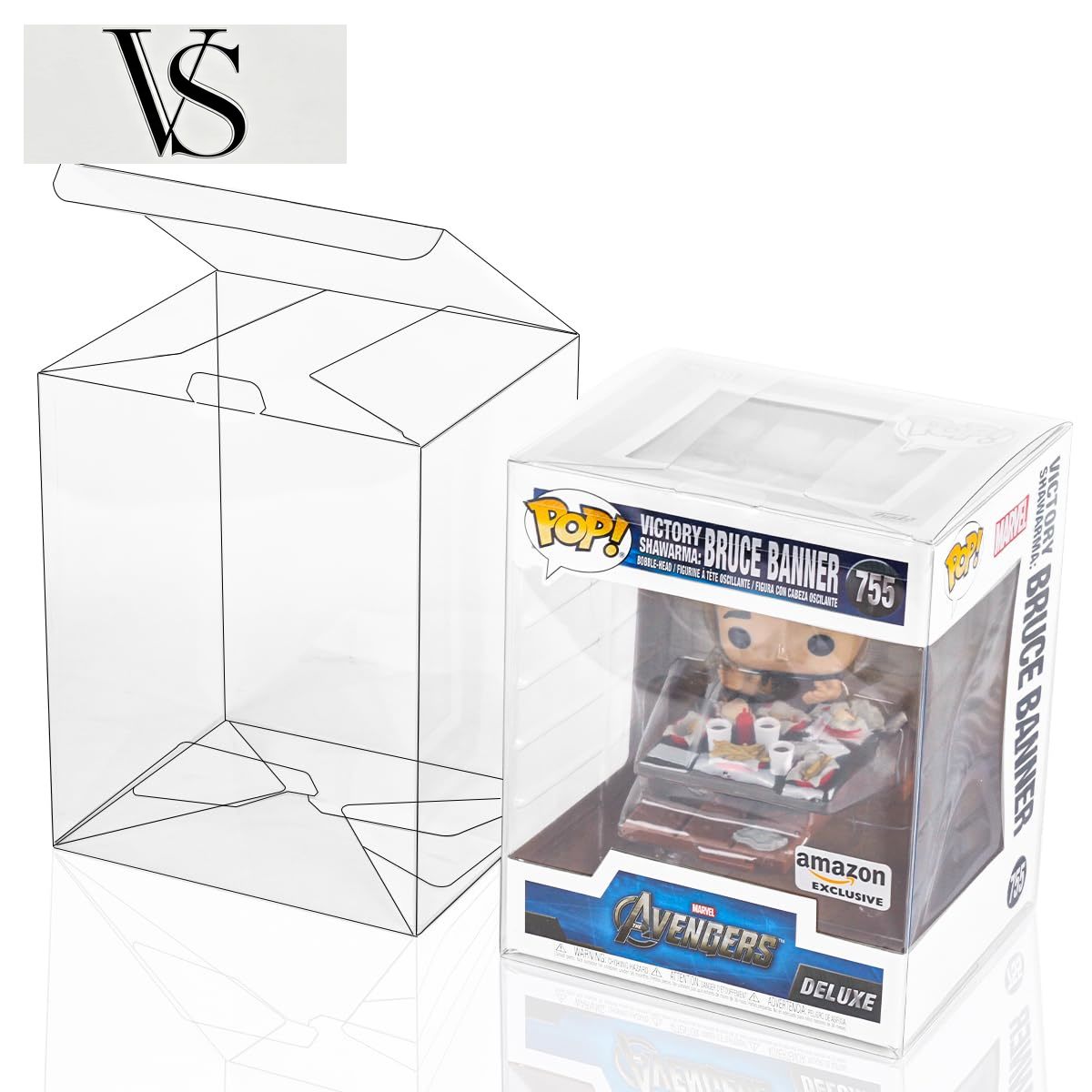0.50 MM Thick Clear Scratch-Re - Funko Pop Protector recension och pris