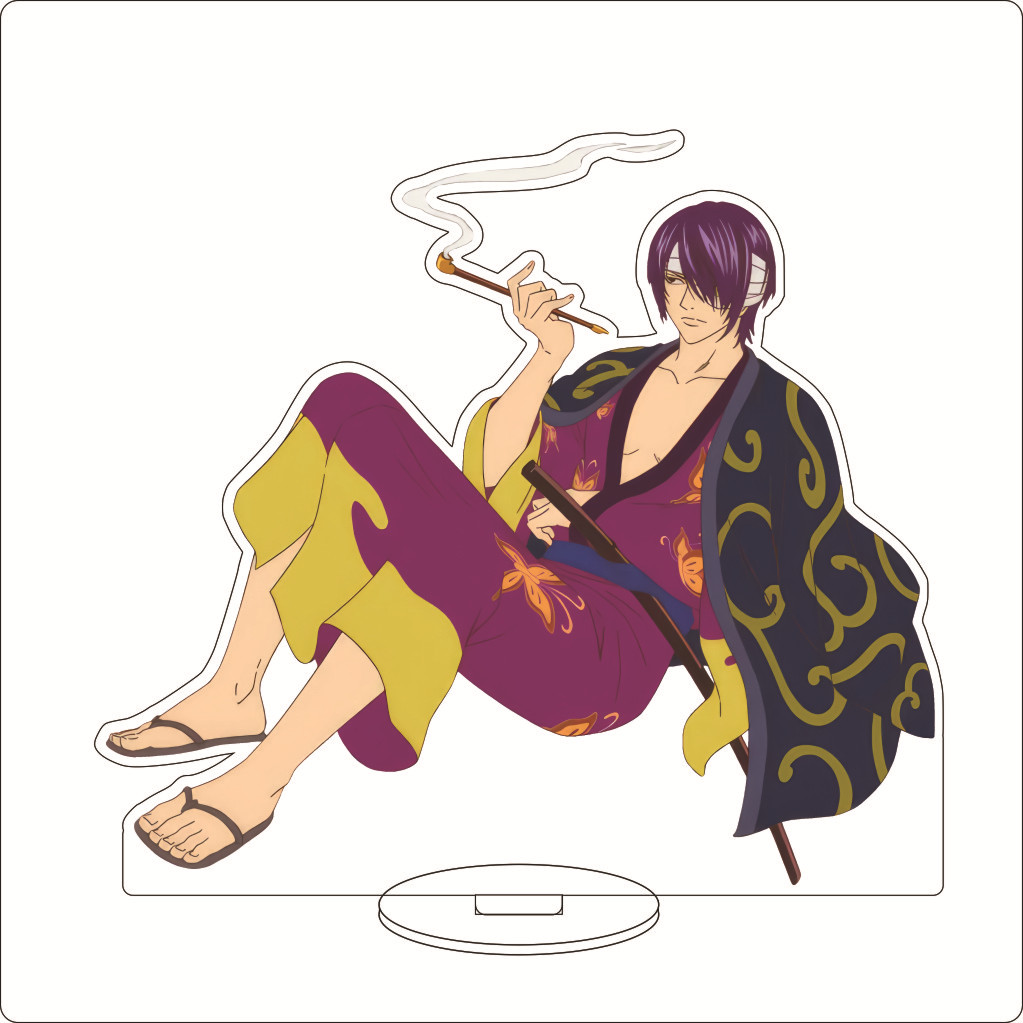 16CM Anime Gintama Sakata Gint - Figma Stand Set recension och pris