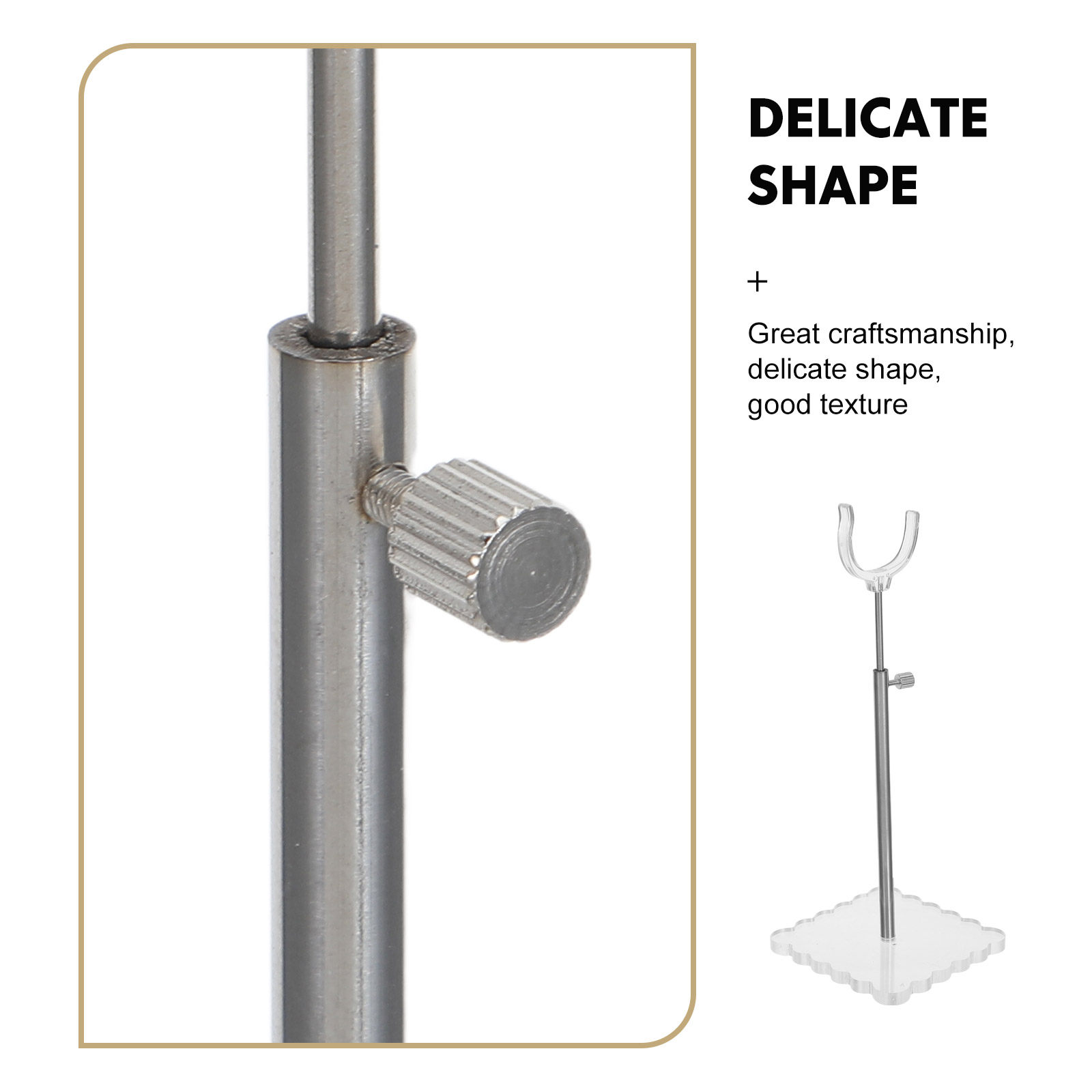 1Set Adjustable Acrylic Displa - Action Figure Stand recension och pris