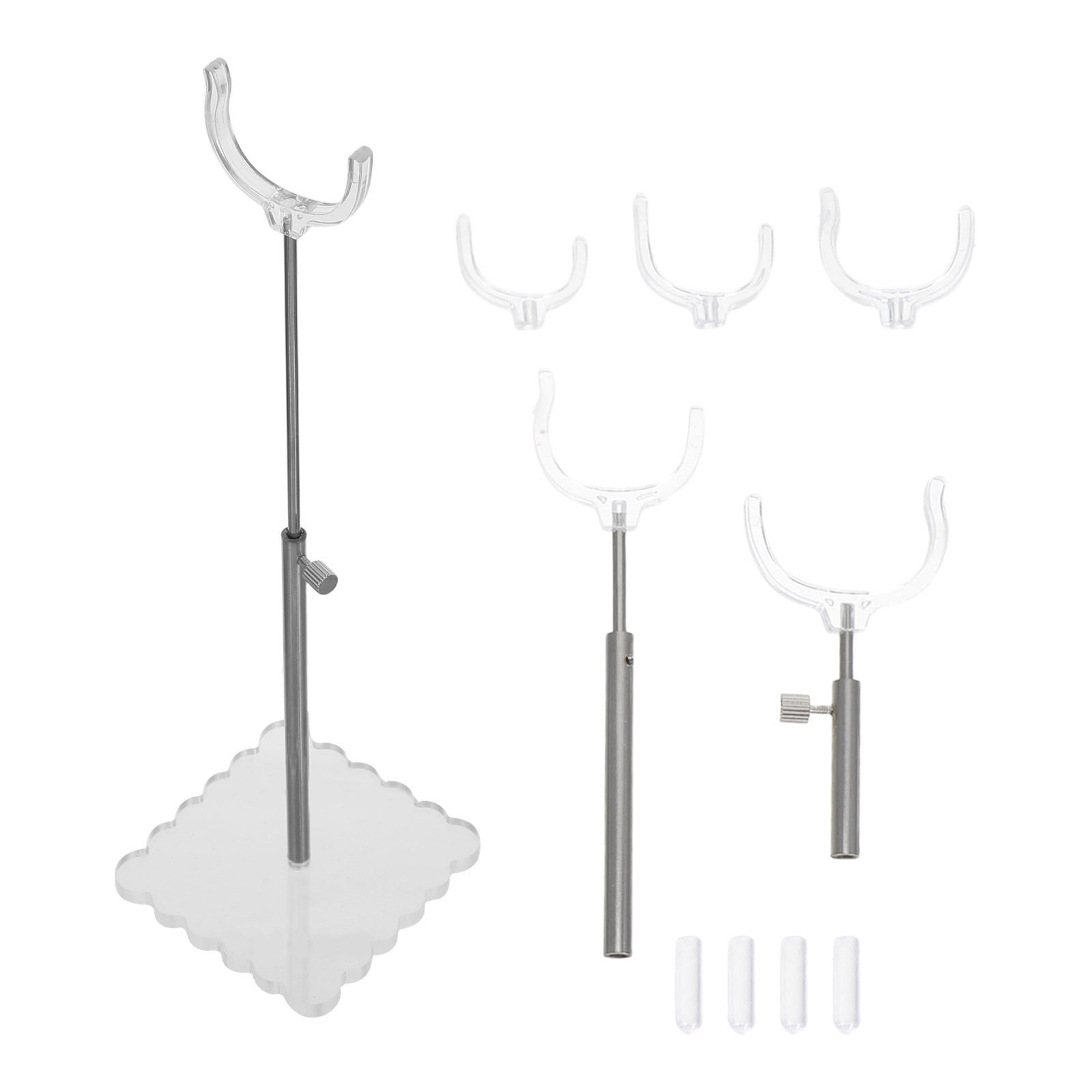 1Set Adjustable Acrylic Displa - Action Figure Stand recension och pris