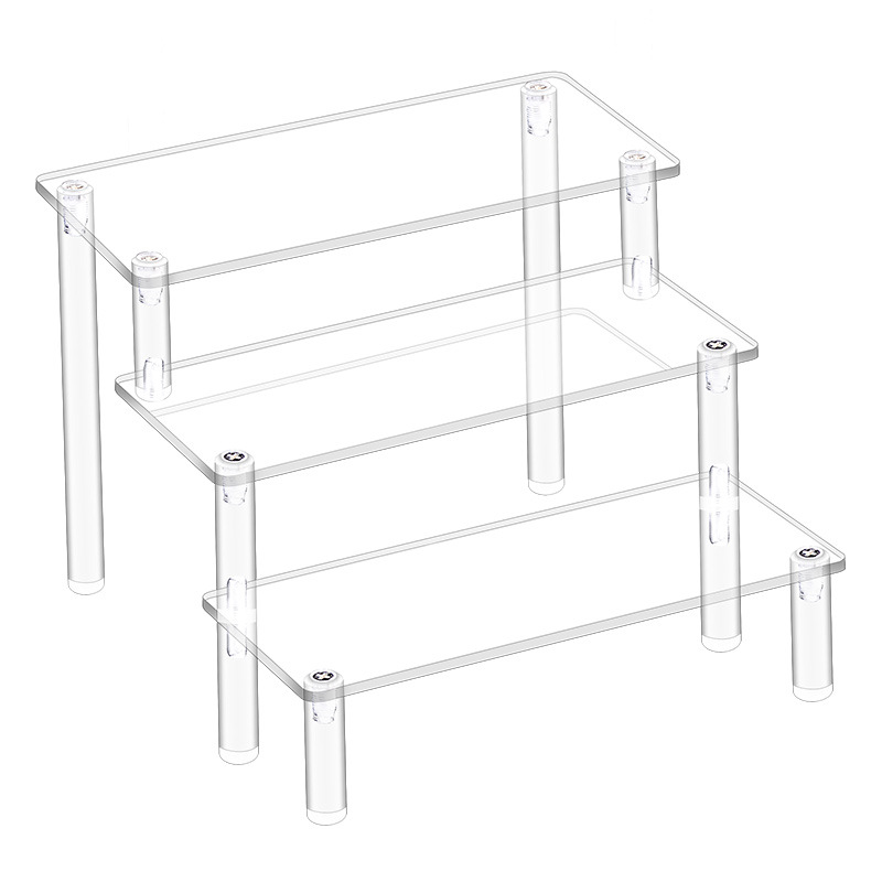 1-4 Tier Acrylic Display Stand - Pop Display Shelf recension och pris