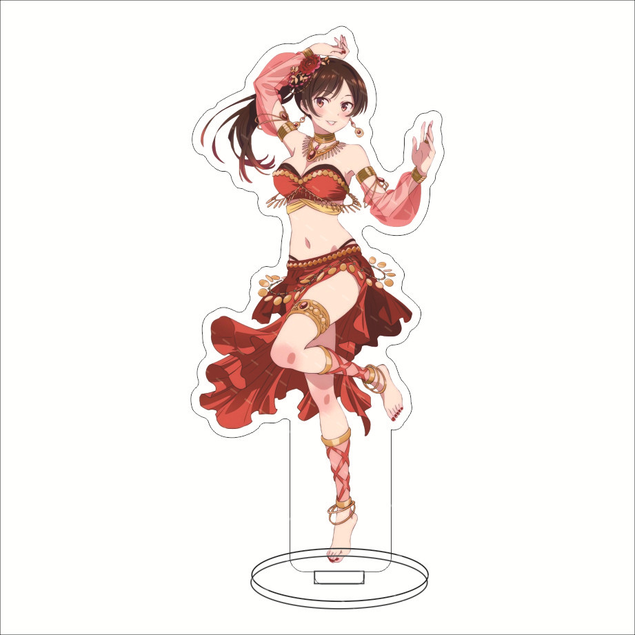 16CM Anime Figure Rent A Girlf - Figma Stand Set recension och pris
