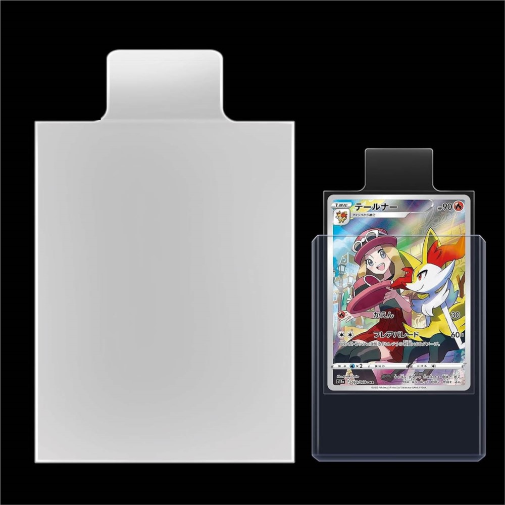 100-500Pcs Transparent Raised  - Card Penny Sleeve recension och pris