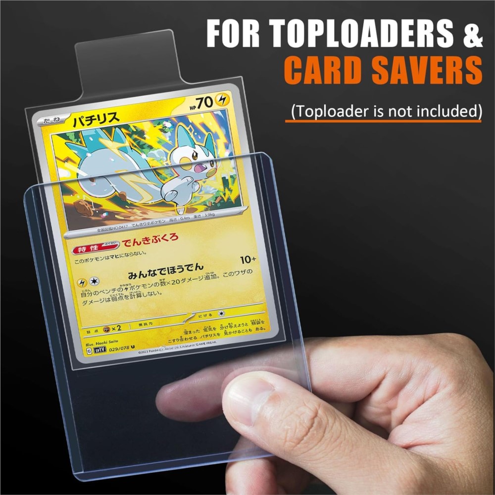 100-500Pcs Transparent Raised  - Card Penny Sleeve recension och pris