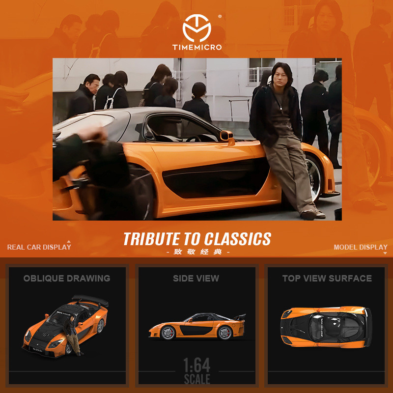 TimeMicro-TM 1/64 Fast and Fur - Die Cast Car 1 64 recension och pris